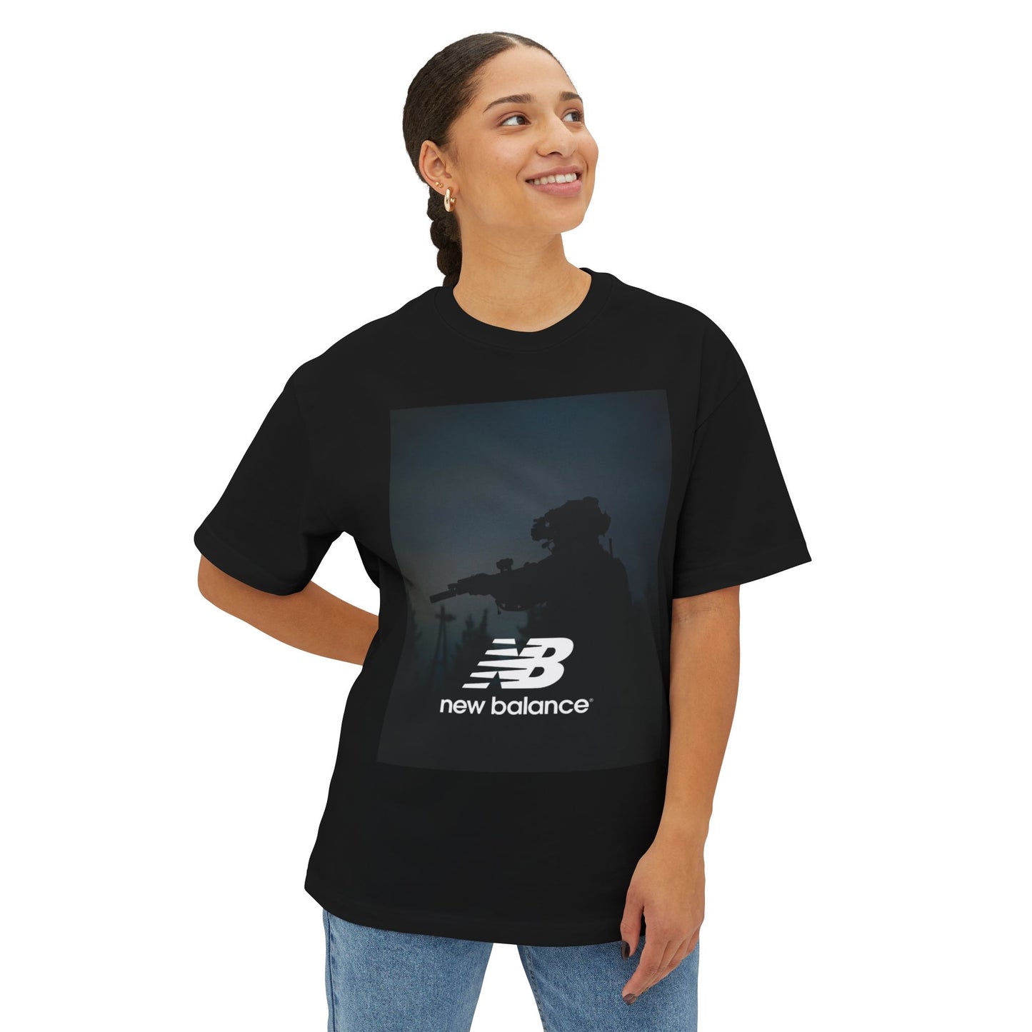 Silhouette Soldier | New Balance Logo